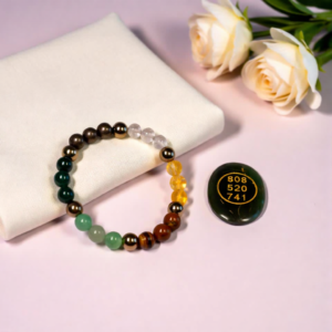 Dhan Yog Bracelet & Zibu Coin Combo