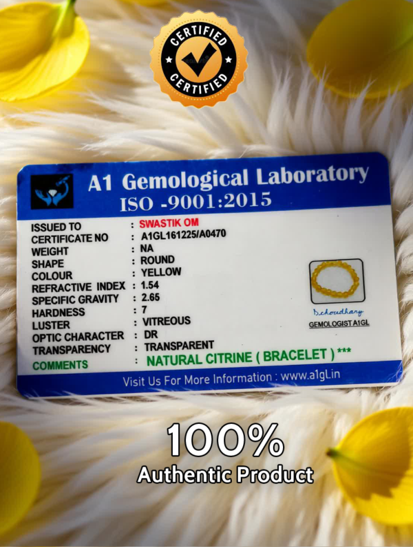 Citrine Bracelet