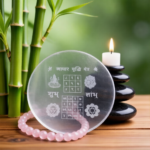 Rose Quartz Bracelet & Selenite Charging Plate Combo
